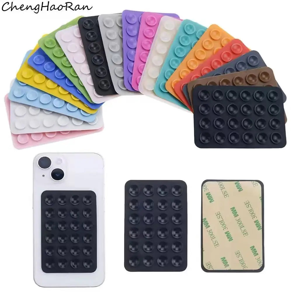 Sticky Grippy Suction Phone Case Mount Sillicon Adhesive Phone Accessory For IPhone And Android Hands-Free Fidget Toy