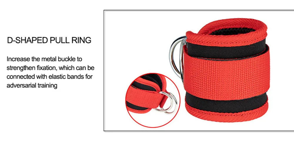 TechFitness Cable Ankle Straps