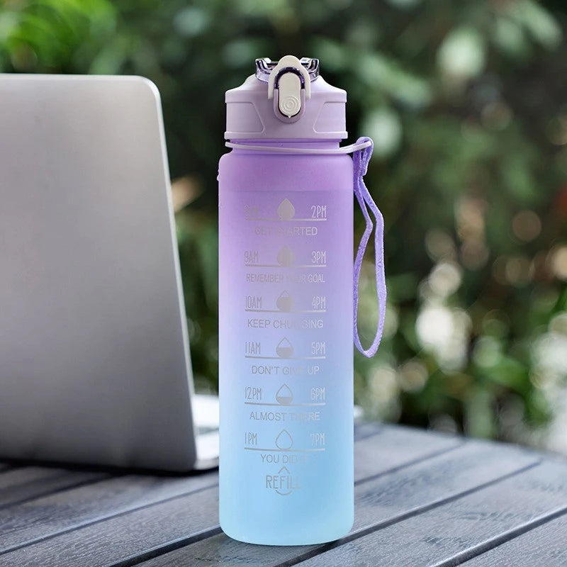 TechFitness Motivational Sports Bottle