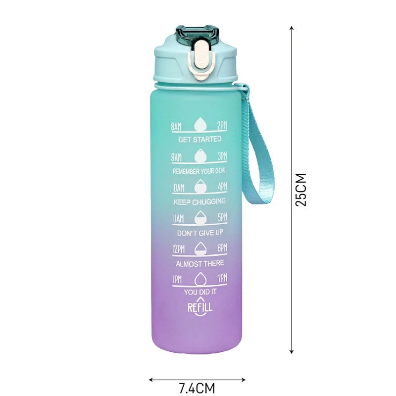TechFitness Motivational Sports Bottle